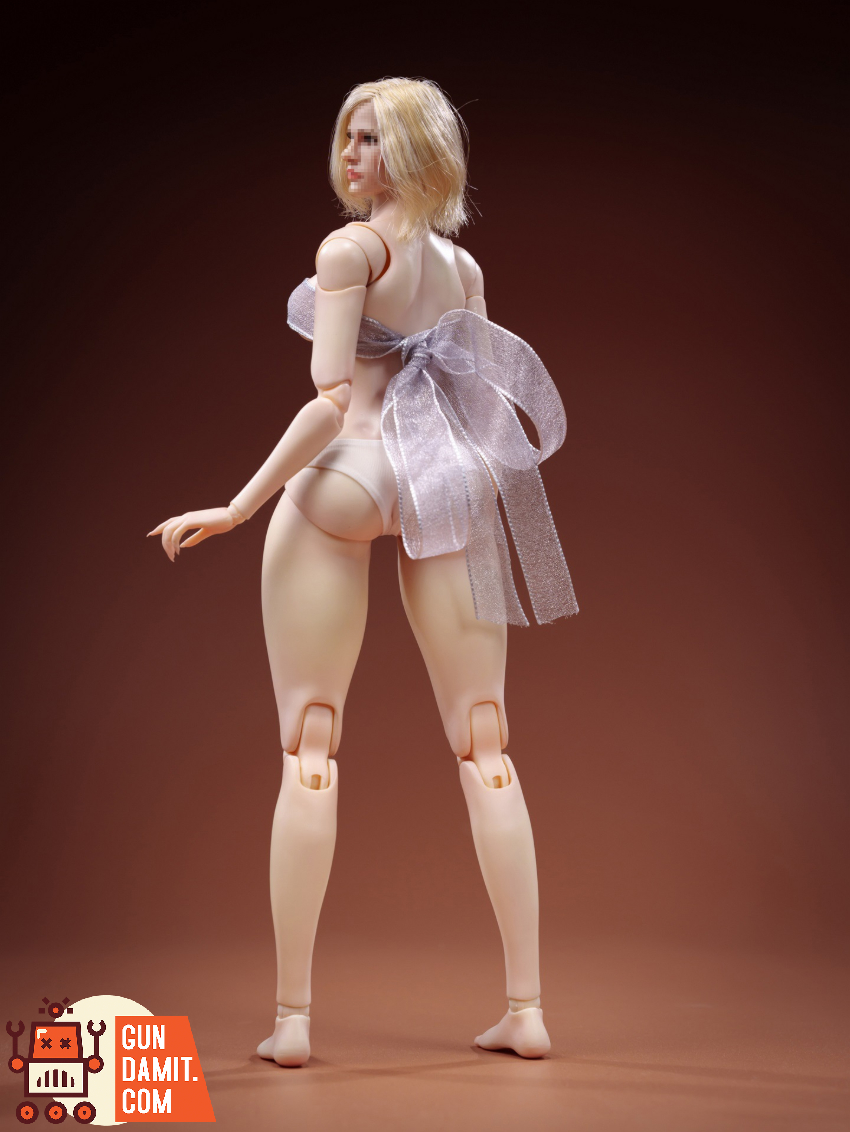 trickyMan12 & WORKING DIVA 1/6 FB-10032 DT06A Female Tall and Curvy Body Type Dewy Cold Toned Fair Skin Version - View 9 trickyMan12 & WORKING DIVA 1/6 FB-10032 DT06A Female Tall and Curvy Body Type Dewy Cold Toned Fair Skin Version - View 9