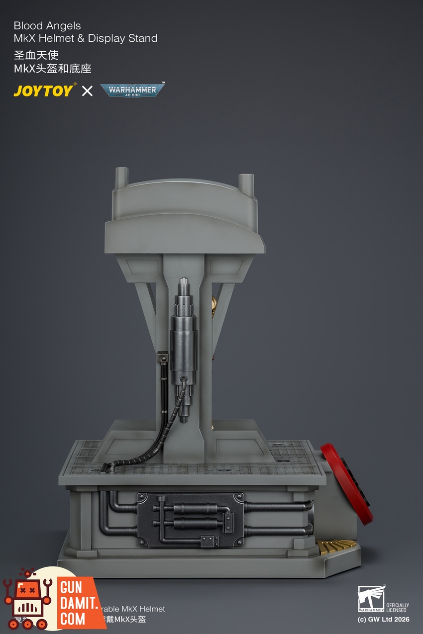 JoyToy JT04919 1/1 Warhammer 40K Blood Angels MkX Helmet & Display Stand - View 13 JoyToy JT04919 1/1 Warhammer 40K Blood Angels MkX Helmet & Display Stand - View 13