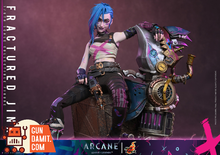 HotToys 1/6 TMS183 Arcane Fractured Jinx - View 15 HotToys 1/6 TMS183 Arcane Fractured Jinx - View 15