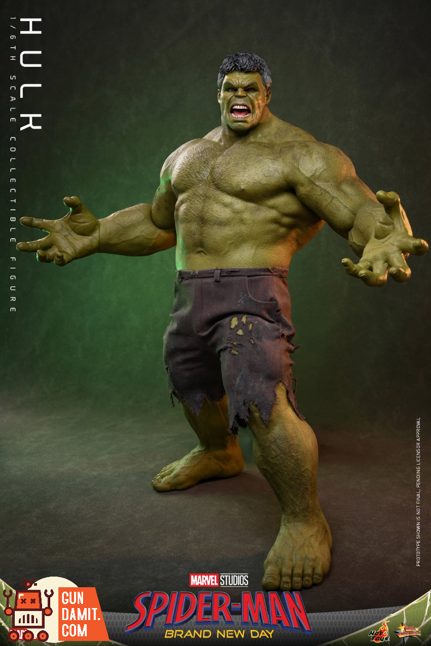 Hot Toys 1/6 MMS905 Spider-Man: Brand New Day Hulk - View 5 Hot Toys 1/6 MMS905 Spider-Man: Brand New Day Hulk - View 5