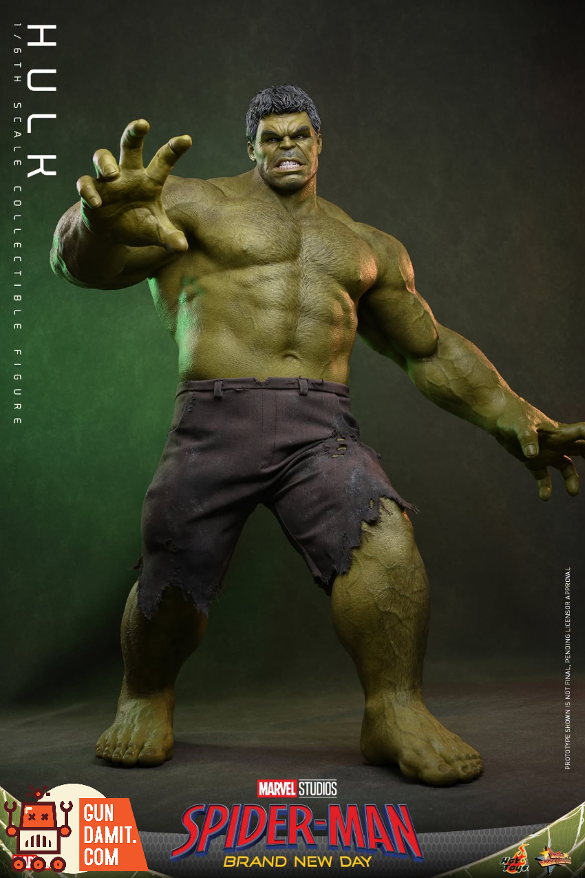 Hot Toys 1/6 MMS905 Spider-Man: Brand New Day Hulk - View 4 Hot Toys 1/6 MMS905 Spider-Man: Brand New Day Hulk - View 4