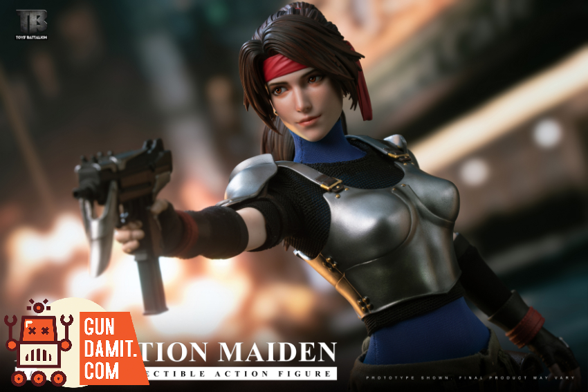 Toys Battalion 1/6 TB035 Demolition Maiden Final Fantasy Jessie Rasberry - View 4 Toys Battalion 1/6 TB035 Demolition Maiden Final Fantasy Jessie Rasberry - View 4