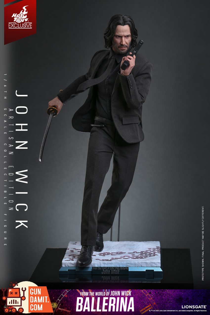Hot Toys 1/6 MMS864AE John Wick Artisan Edition - View 8 Hot Toys 1/6 MMS864AE John Wick Artisan Edition - View 8