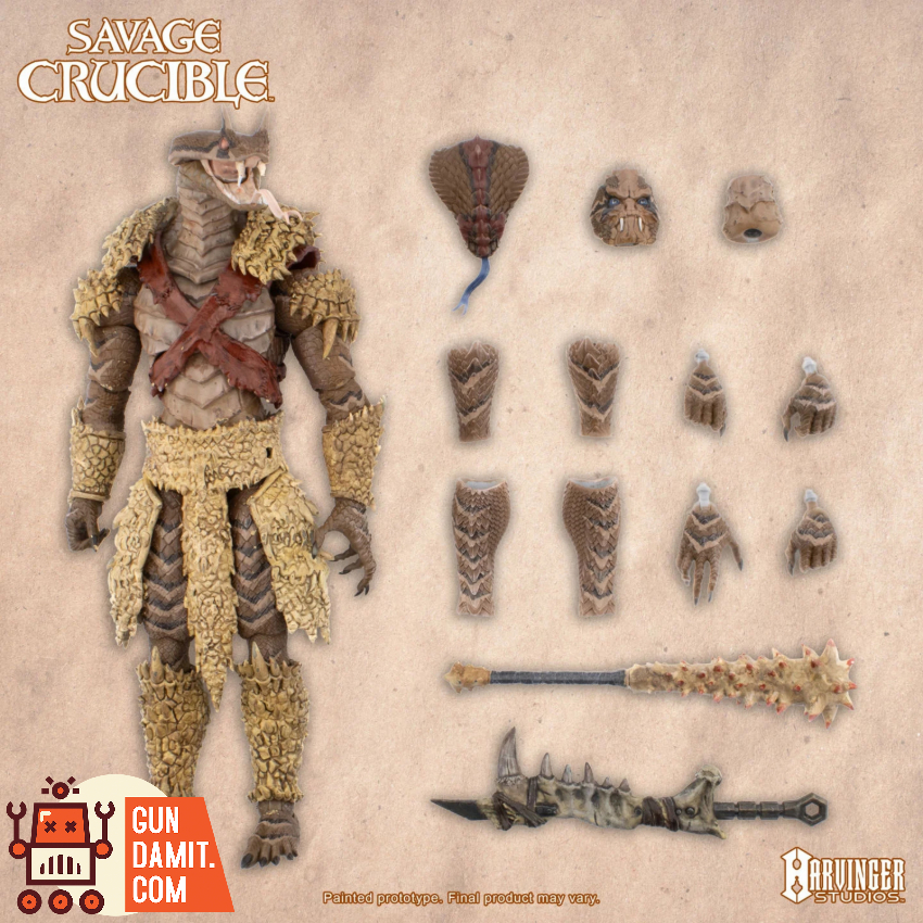 Harvinger Studios 1/12 Savage Crucible Set'Karra - View 1 Harvinger Studios 1/12 Savage Crucible Set'Karra - View 1