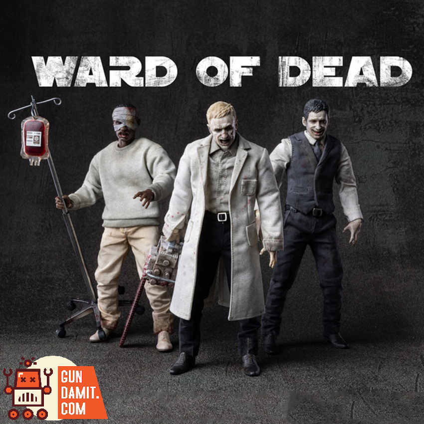 Kraken Studio 1/12 Ward Of Dead RE9 Zombies Set of 3 - View 7 Kraken Studio 1/12 Ward Of Dead RE9 Zombies Set of 3 - View 7