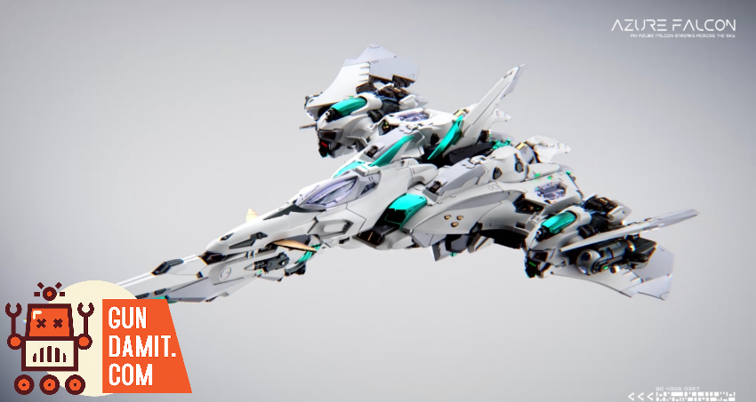IN ERA+ TR-2243EX RMD Series Azure Falcon Model Kit - View 2 IN ERA+ TR-2243EX RMD Series Azure Falcon Model Kit - View 2