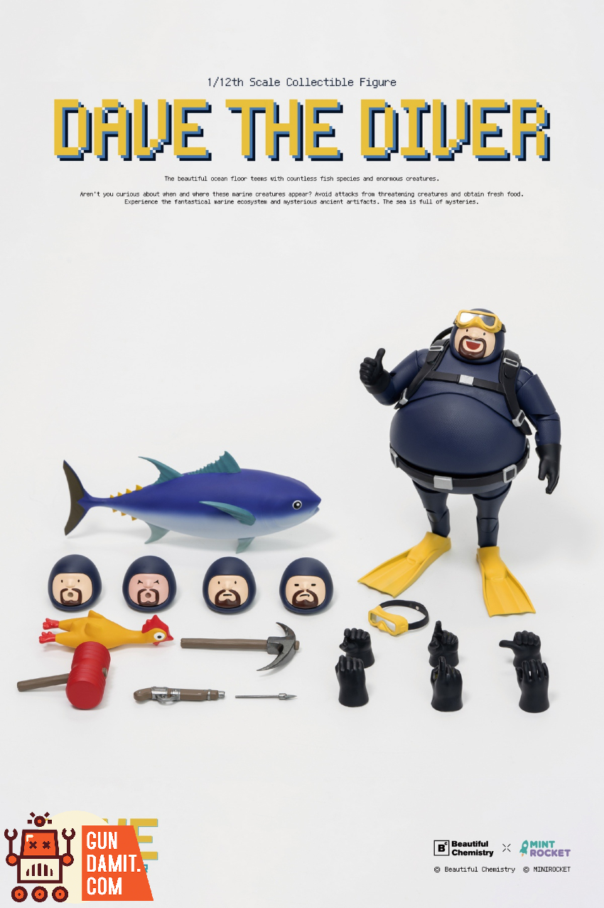 Beautiful Chemistry × DAVE THE DIVER 1/12 BC202526 Dave The Diver - View 12 Beautiful Chemistry × DAVE THE DIVER 1/12 BC202526 Dave The Diver - View 12