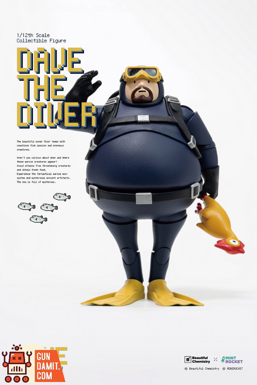 Beautiful Chemistry × DAVE THE DIVER 1/12 BC202526 Dave The Diver - View 3 Beautiful Chemistry × DAVE THE DIVER 1/12 BC202526 Dave The Diver - View 3