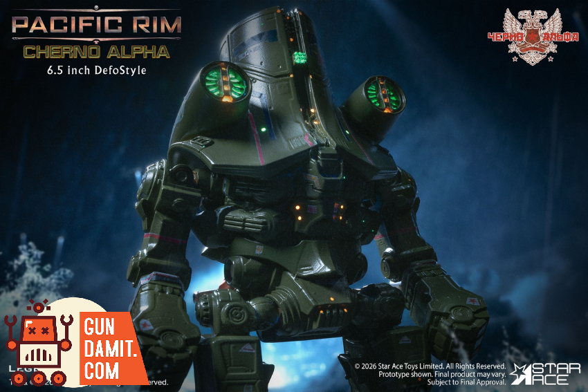 Star Ace Toys SA7014 Pacific Rim Cherno Alpha DefoStyle Figure Single Deluxe Ver. - View 7 Star Ace Toys SA7014 Pacific Rim Cherno Alpha DefoStyle Figure Single Deluxe Ver. - View 7