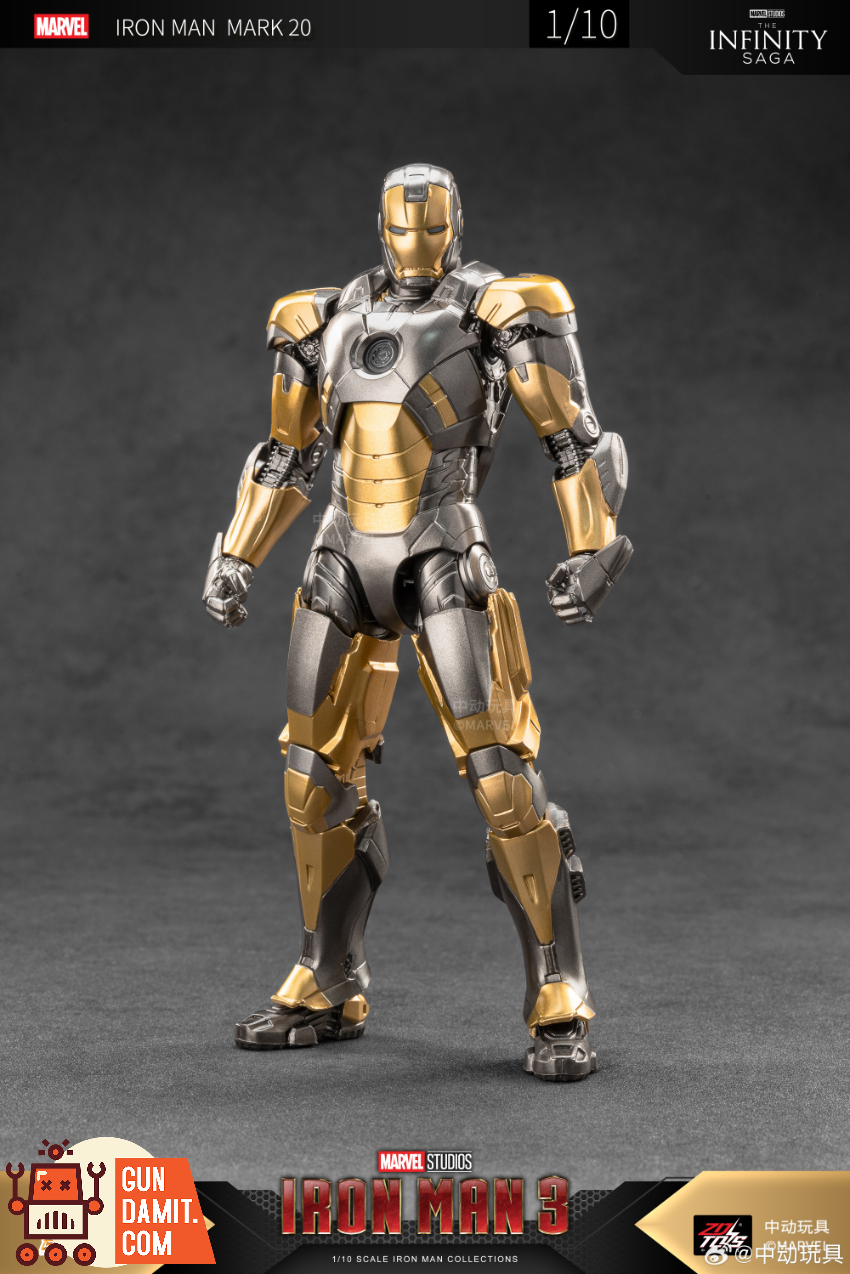 ZT Toys 1/10 Iron Man 3 MK20 Python - View 4 ZT Toys 1/10 Iron Man 3 MK20 Python - View 4