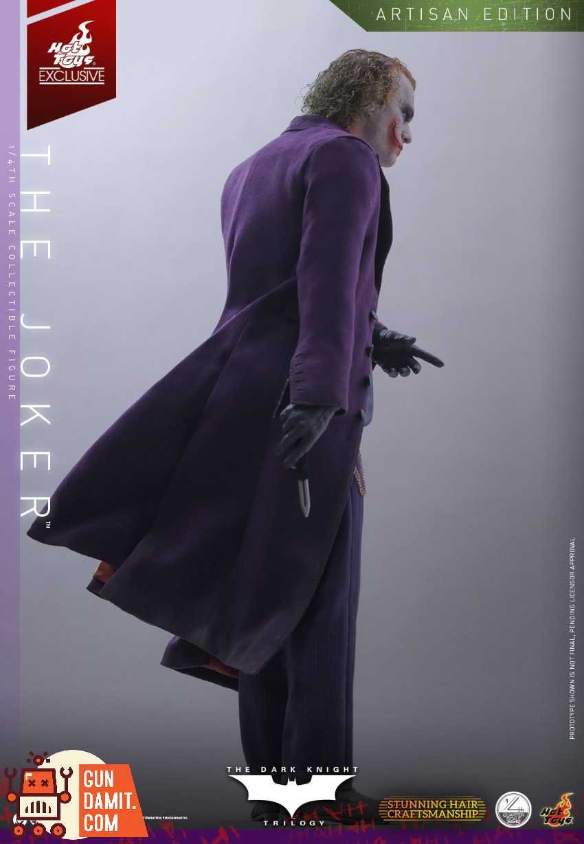 Hot Toys 1/4 QS028AE The Dark Knight The Joker 2.0 Artisan Ver. - View 17 Hot Toys 1/4 QS028AE The Dark Knight The Joker 2.0 Artisan Ver. - View 17