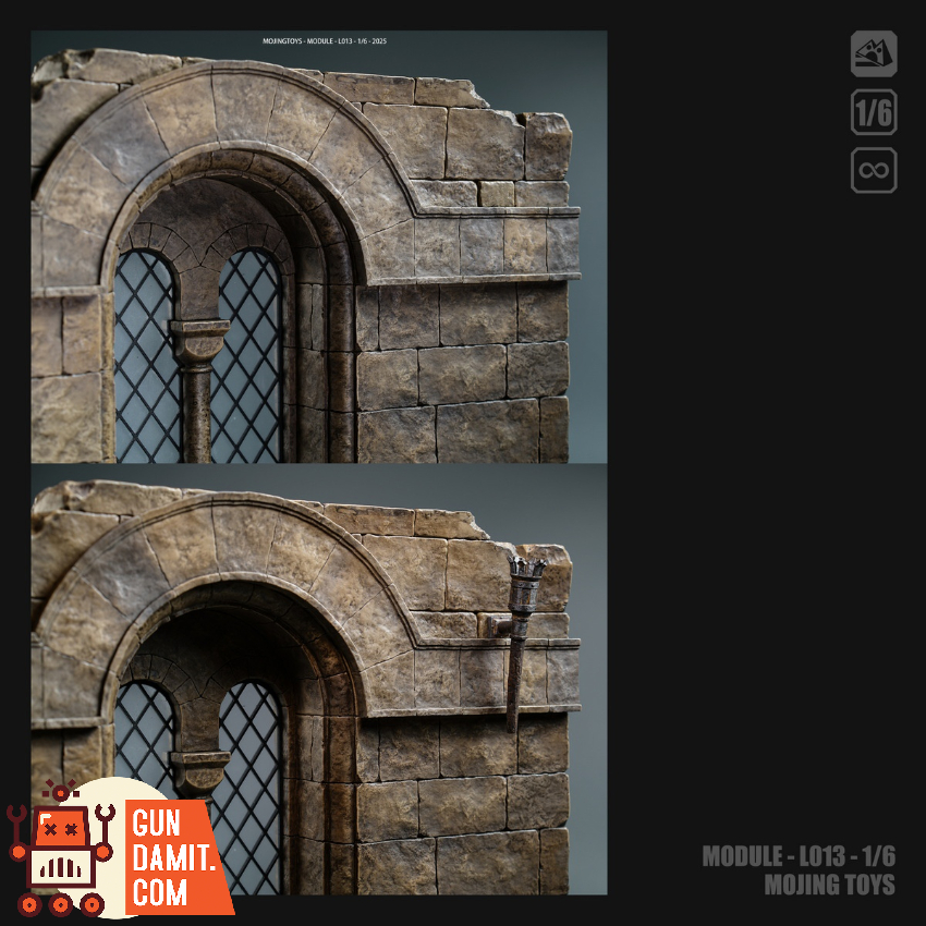 Mojing Toys 1/6 L013B Module Series Medieval Potion Room Scene Diorama - View 7 Mojing Toys 1/6 L013B Module Series Medieval Potion Room Scene Diorama - View 7