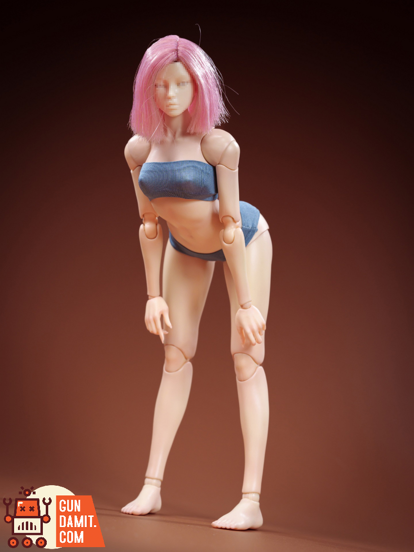 trickyMan12 & WORKING DIVA 1/6 FB-10032 DT02A Teen Girl Body Type Dewy Cold Toned Fair Skin Version - View 13 trickyMan12 & WORKING DIVA 1/6 FB-10032 DT02A Teen Girl Body Type Dewy Cold Toned Fair Skin Version - View 13