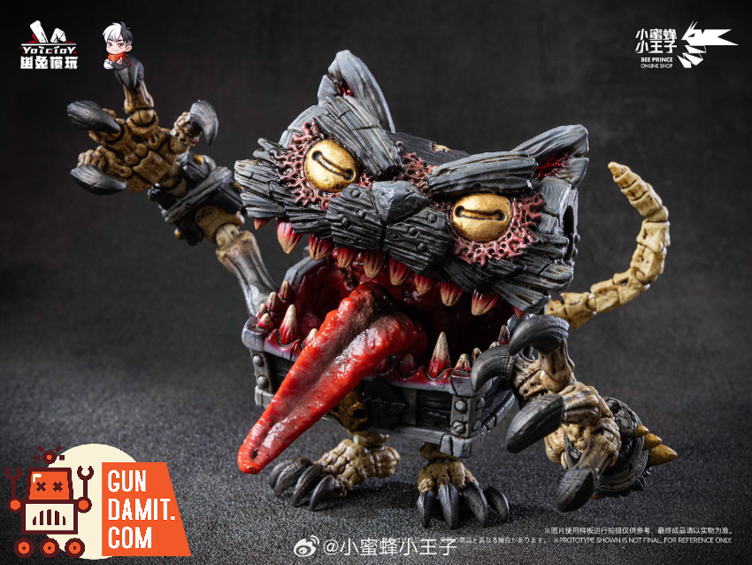 YoTo Toys x Ge Lun Bi Ye 1/12 YTBD-003 Mimic Chest Cat - View 12 YoTo Toys x Ge Lun Bi Ye 1/12 YTBD-003 Mimic Chest Cat - View 12