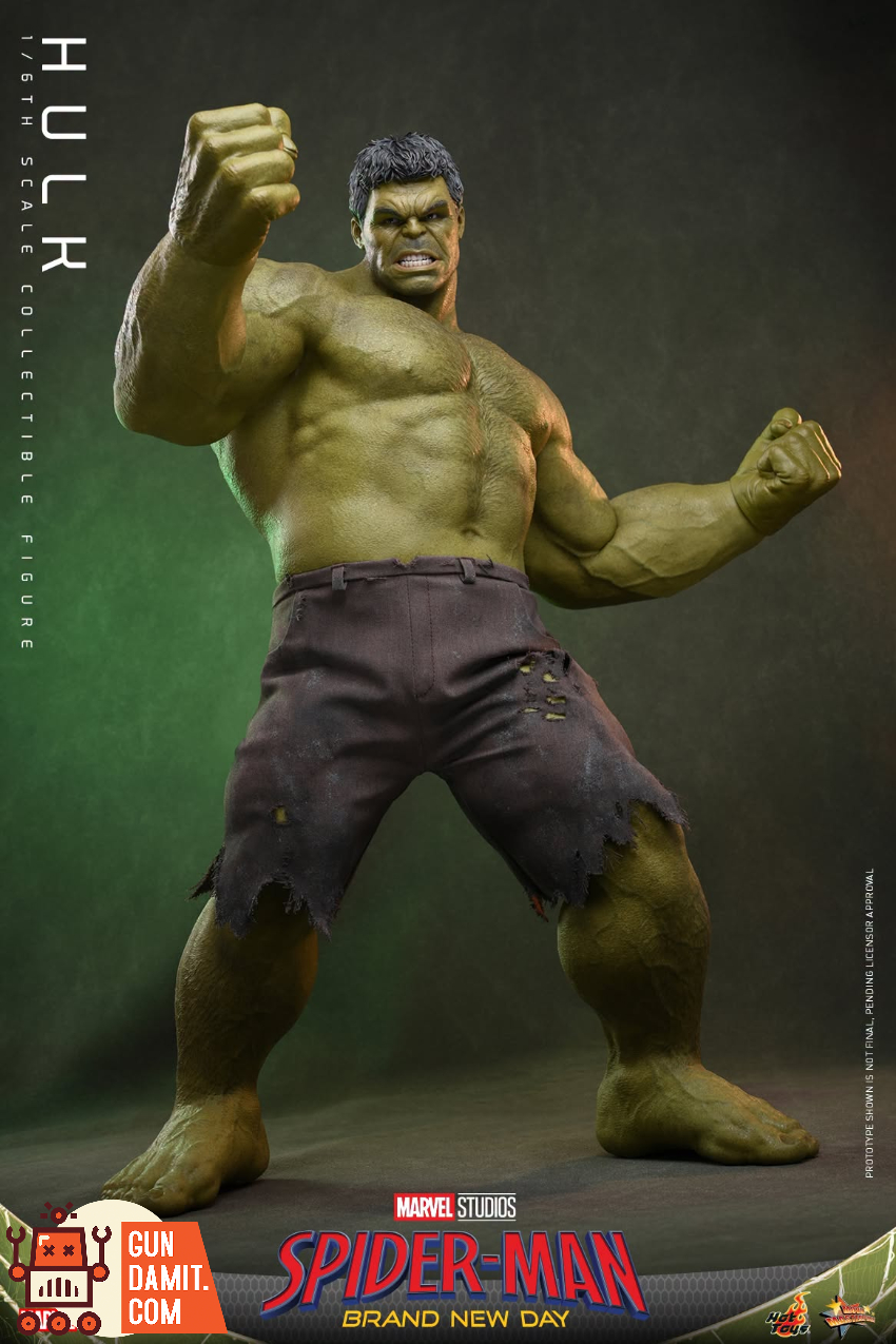 Hot Toys 1/6 MMS905 Spider-Man: Brand New Day Hulk - View 3 Hot Toys 1/6 MMS905 Spider-Man: Brand New Day Hulk - View 3