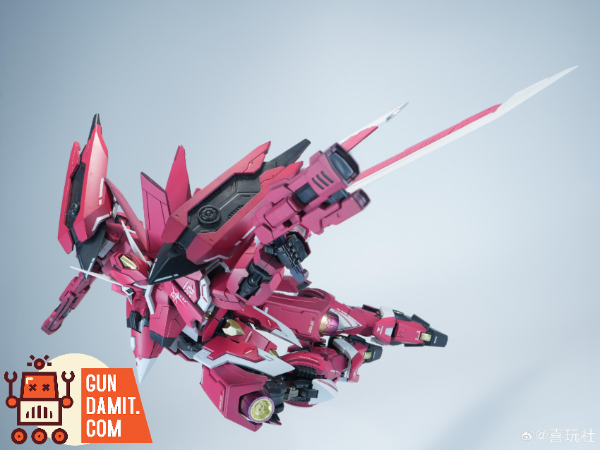 Play Club J-20 Dragon Soul Fighter Series Cangwei Vermilion Gild Red Pre-Painted Version Model Kit - View 9 Play Club J-20 Dragon Soul Fighter Series Cangwei Vermilion Gild Red Pre-Painted Version Model Kit - View 9