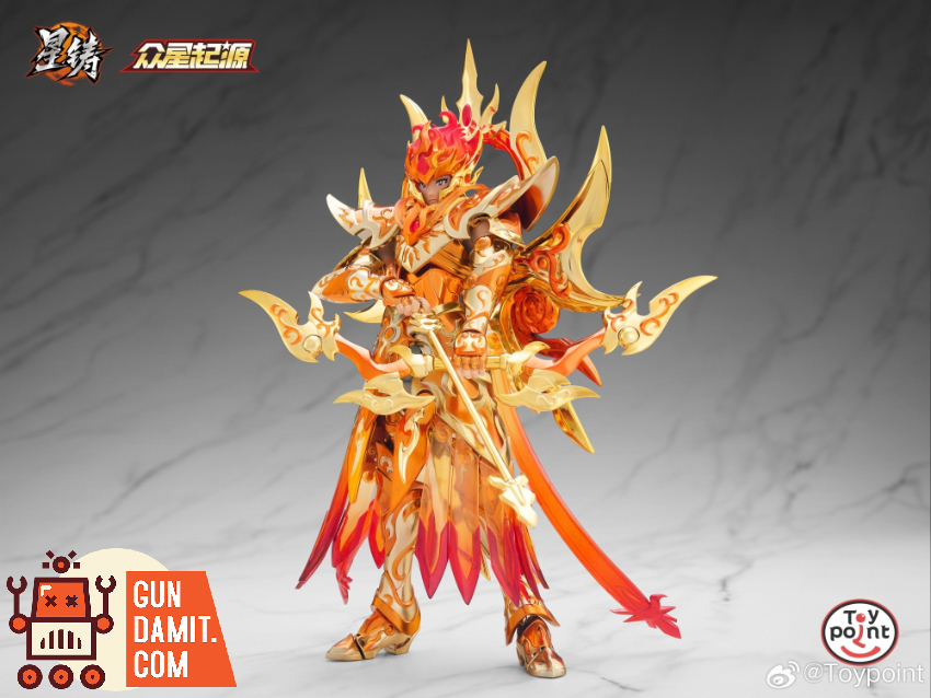 Toypoint The Origin of the Stars Apollo Combat Form Figure Star Forged Ver. - View 10 Toypoint The Origin of the Stars Apollo Combat Form Figure Star Forged Ver. - View 10