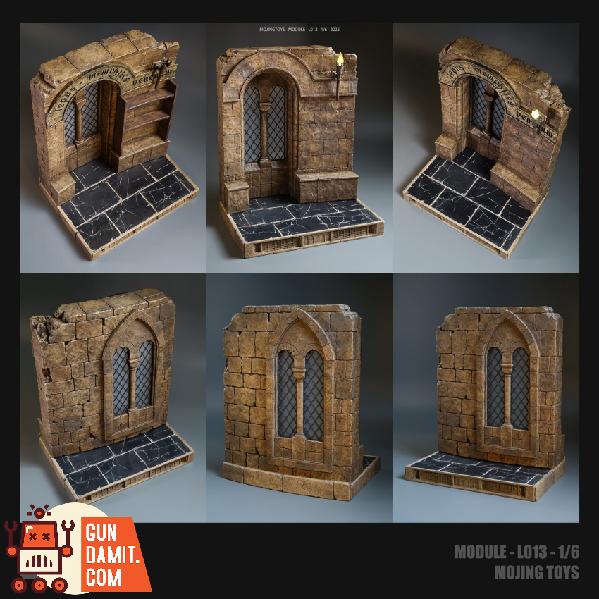 Mojing Toys 1/6 L013A Module Series Medieval Potion Room Scene Diorama - View 7 Mojing Toys 1/6 L013A Module Series Medieval Potion Room Scene Diorama - View 7