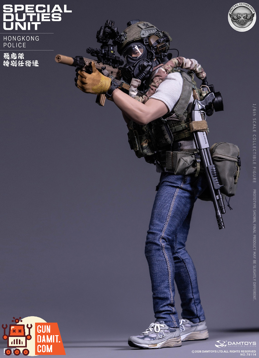 DAMTOYS 1/6 NO.78114 Hong Kong Police Special Duites Unit Assault Team Team Leader - View 3 DAMTOYS 1/6 NO.78114 Hong Kong Police Special Duites Unit Assault Team Team Leader - View 3