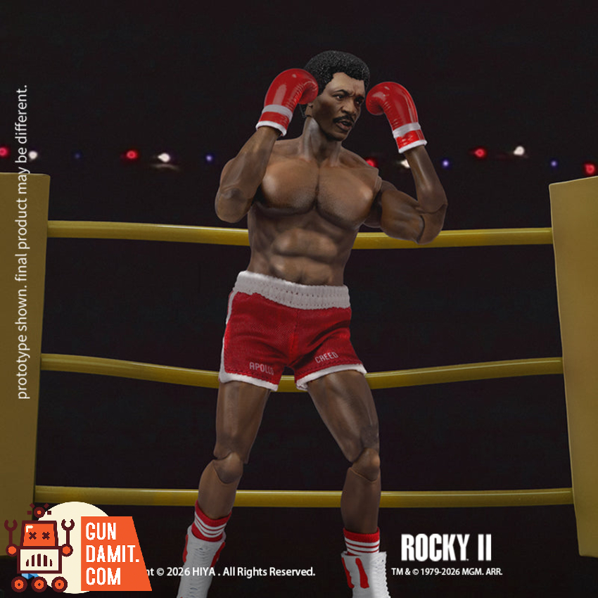 Hiya Toys 1/12 ESR0194 Rocky II Apollo - View 8 Hiya Toys 1/12 ESR0194 Rocky II Apollo - View 8