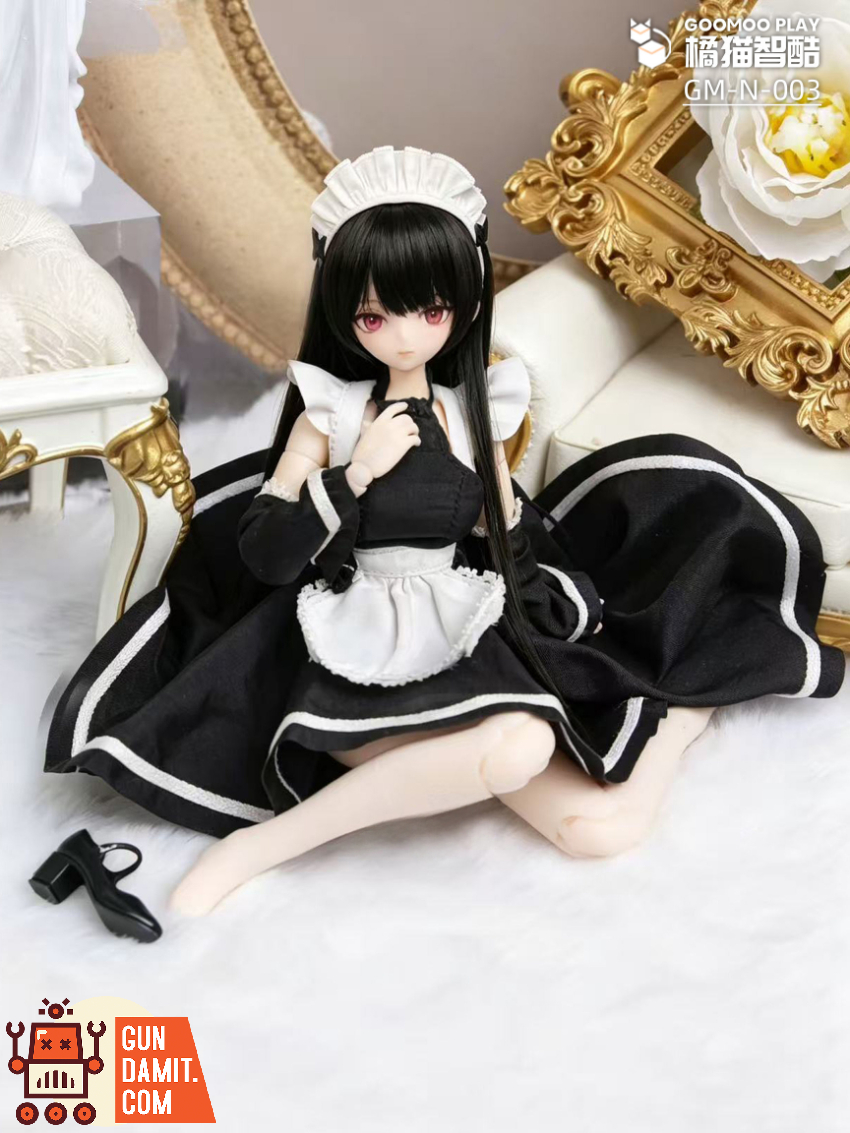 GOOMOO PLAY 1/12 GM-N-003 European Manor Maid Outfit Set White Bell Covenant - View 8 GOOMOO PLAY 1/12 GM-N-003 European Manor Maid Outfit Set White Bell Covenant - View 8