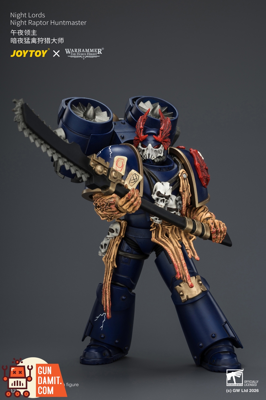 JoyToy JT04681 1/18 Warhammer The Horus Heresy Night Lords Night Raptor Huntmaster - View 3 JoyToy JT04681 1/18 Warhammer The Horus Heresy Night Lords Night Raptor Huntmaster - View 3