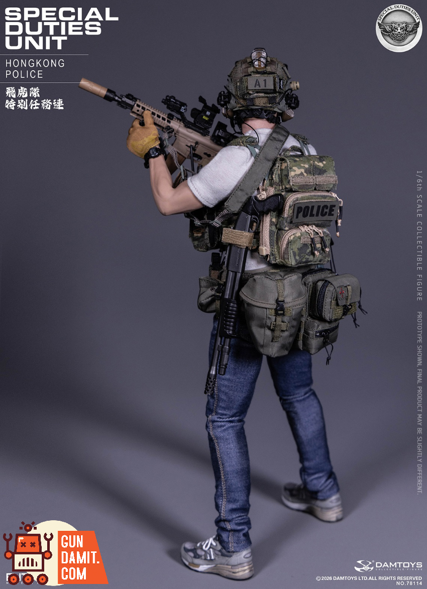 DAMTOYS 1/6 NO.78114 Hong Kong Police Special Duites Unit Assault Team Team Leader - View 13 DAMTOYS 1/6 NO.78114 Hong Kong Police Special Duites Unit Assault Team Team Leader - View 13