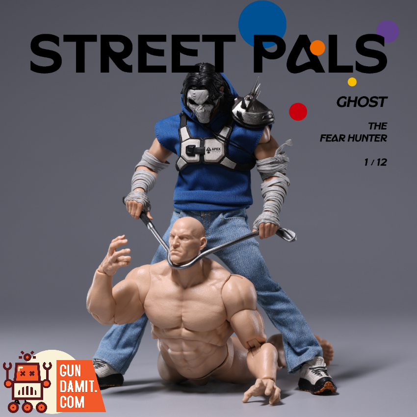 ADAM 1/12 ADS-001 Street Pals Ghost The Fear Hunter - View 4 ADAM 1/12 ADS-001 Street Pals Ghost The Fear Hunter - View 4