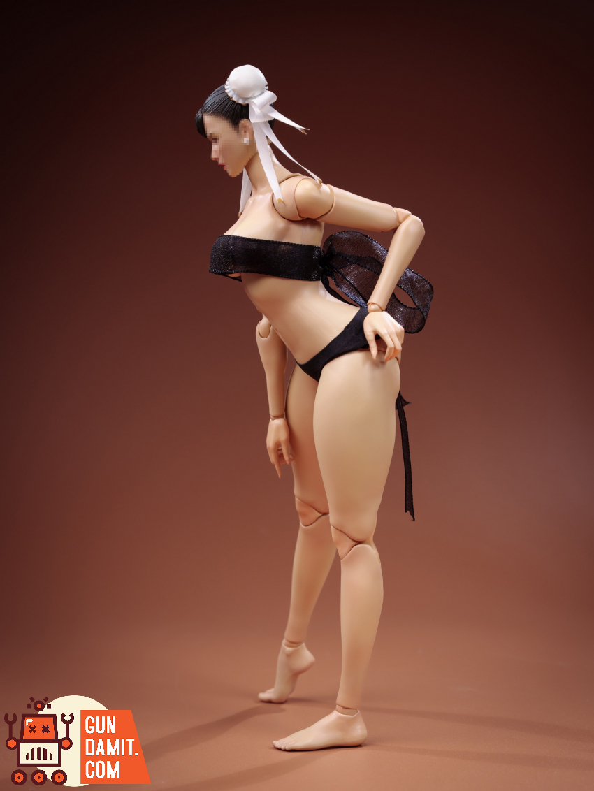 trickyMan12 & WORKING DIVA 1/6 FB-10032 DT06C Female Tall and Curvy Body Type Dewy Warm Toned Tan Skin Version - View 9 trickyMan12 & WORKING DIVA 1/6 FB-10032 DT06C Female Tall and Curvy Body Type Dewy Warm Toned Tan Skin Version - View 9