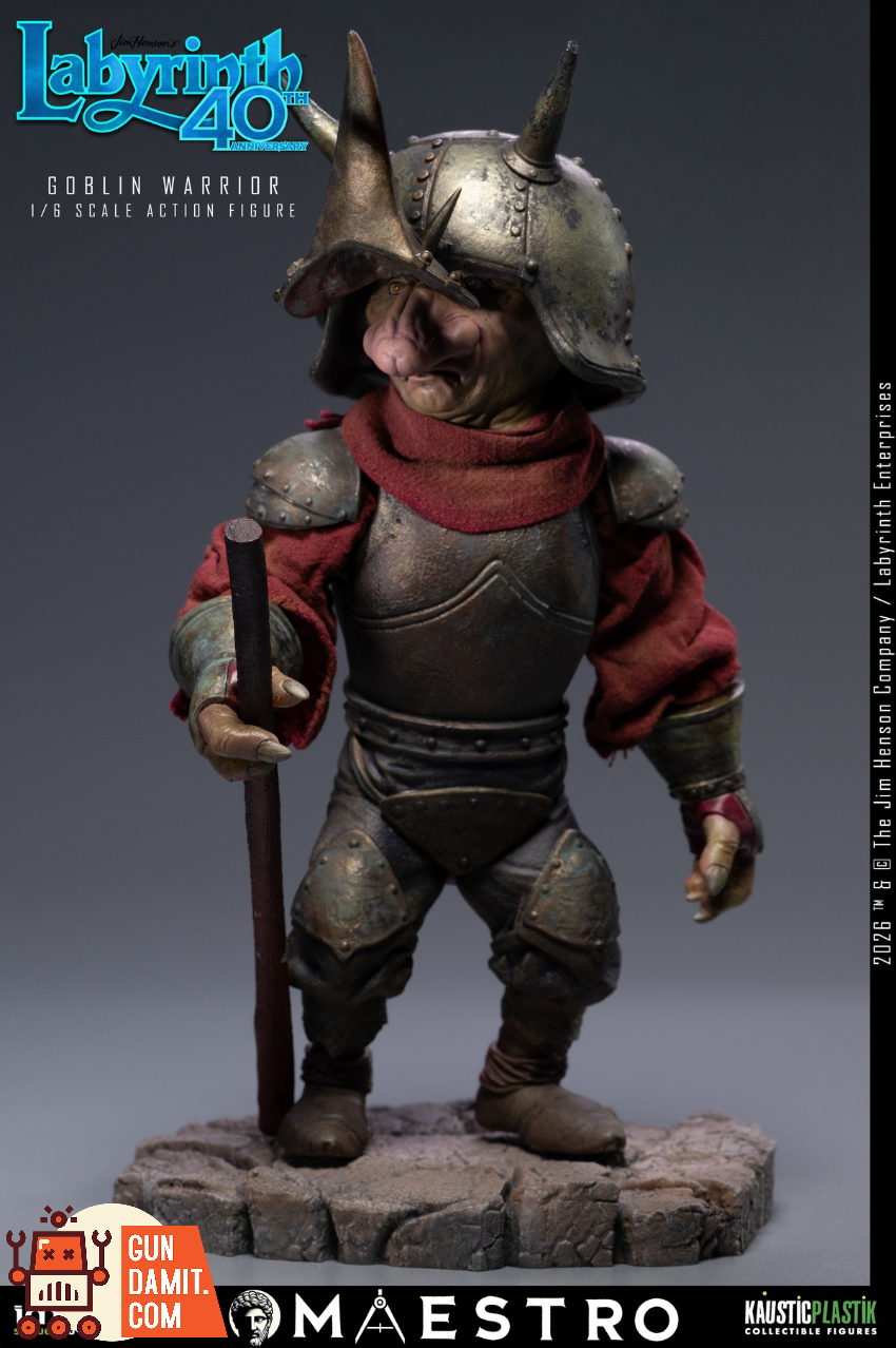 Infinite 1/6 Labyrinth 40th Anniversary Goblin Warrior - View 3 Infinite 1/6 Labyrinth 40th Anniversary Goblin Warrior - View 3
