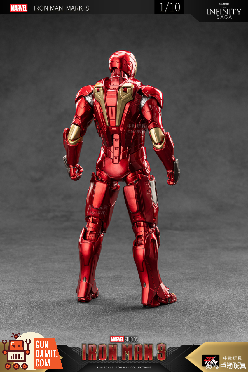 ZT Toys 1/10 Iron Man 3 MK8 - View 6 ZT Toys 1/10 Iron Man 3 MK8 - View 6