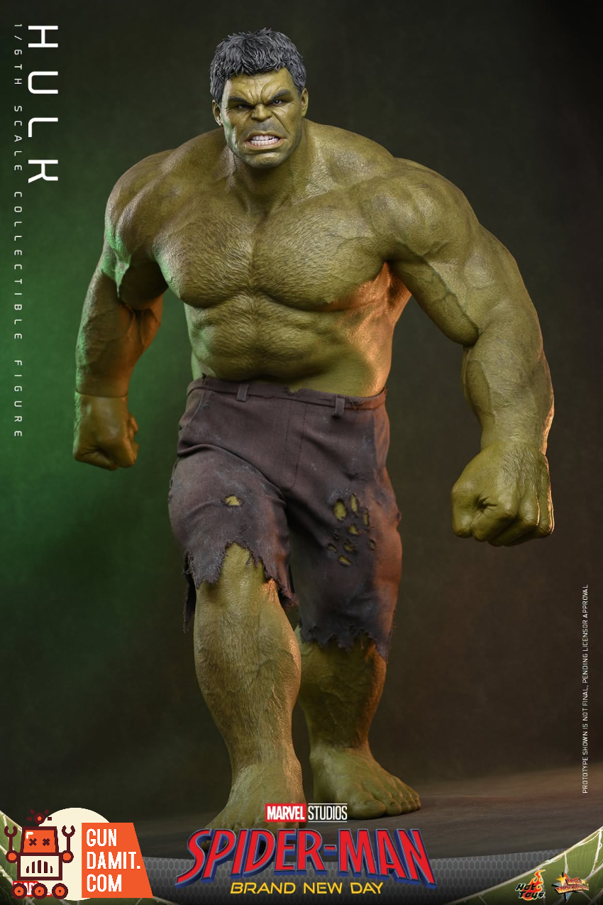 Hot Toys 1/6 MMS905 Spider-Man: Brand New Day Hulk - View 2 Hot Toys 1/6 MMS905 Spider-Man: Brand New Day Hulk - View 2
