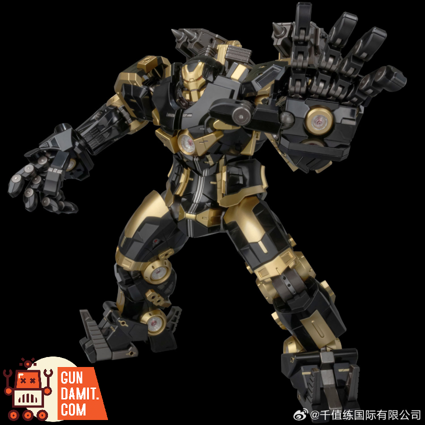Sentinel Toys Iron Man Fighting Armor Hulkbuster Black Limited Ver. - View 1 Sentinel Toys Iron Man Fighting Armor Hulkbuster Black Limited Ver. - View 1