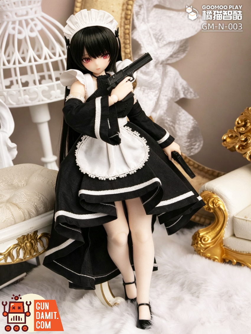 GOOMOO PLAY 1/12 GM-N-003 European Manor Maid Outfit Set White Bell Covenant - View 10 GOOMOO PLAY 1/12 GM-N-003 European Manor Maid Outfit Set White Bell Covenant - View 10