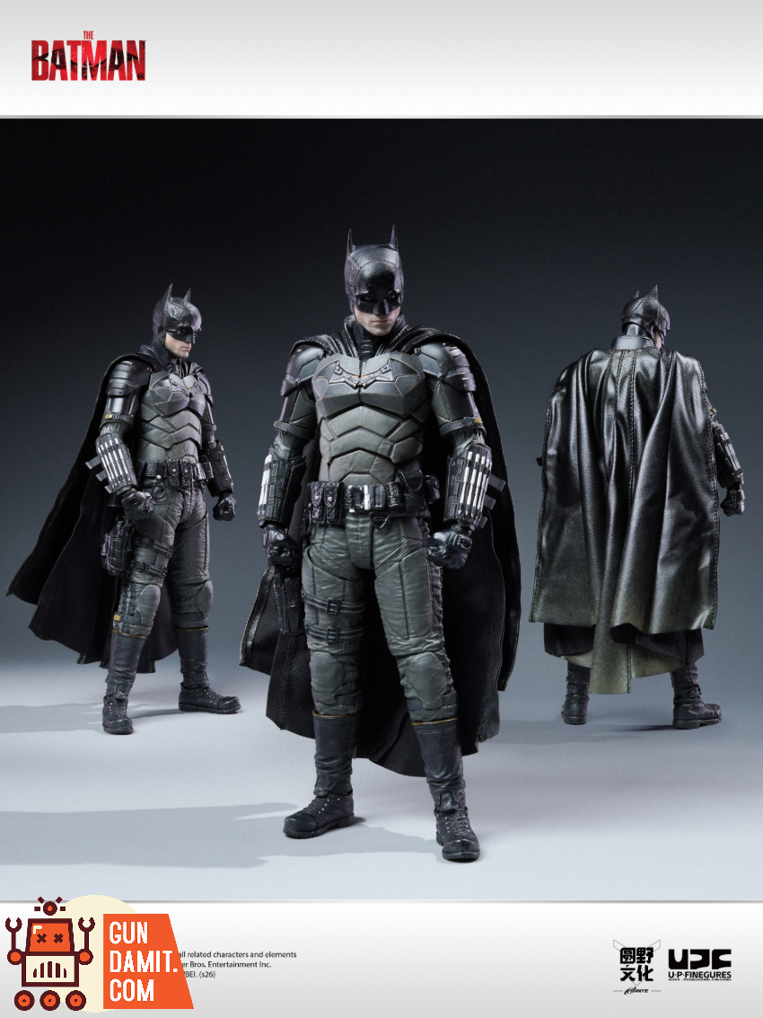 UPFinegures 1/12 The Batman 2022 Batman - View 6 UPFinegures 1/12 The Batman 2022 Batman - View 6