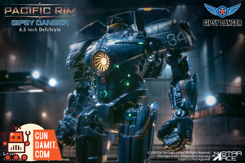 Star Ace Toys SA7012 Pacific Rim Gipsy Danger DefoStyle Figure Single Deluxe Ver. - View 5 Star Ace Toys SA7012 Pacific Rim Gipsy Danger DefoStyle Figure Single Deluxe Ver. - View 5