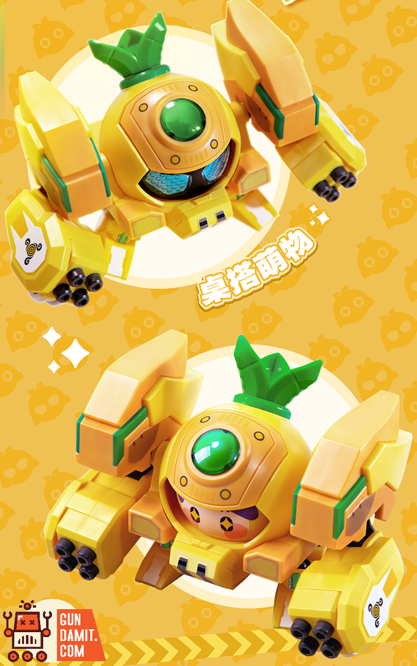 YiLiChuangWan FRQ-01 QROBO Pineapple Slasher Model Kit - View 7 YiLiChuangWan FRQ-01 QROBO Pineapple Slasher Model Kit - View 7
