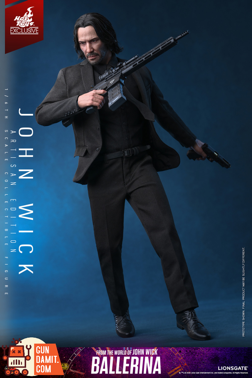 Hot Toys 1/6 MMS864AE John Wick Artisan Edition - View 4 Hot Toys 1/6 MMS864AE John Wick Artisan Edition - View 4
