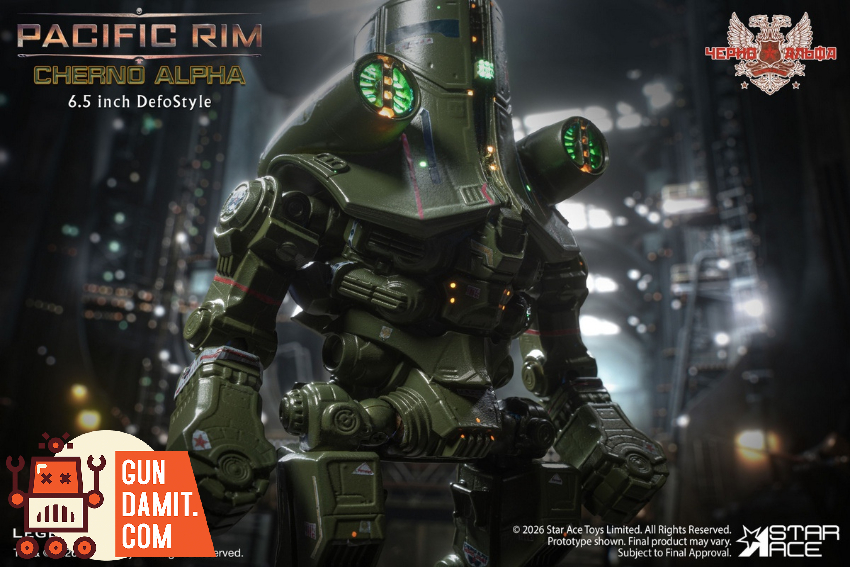 Star Ace Toys SA7014 Pacific Rim Cherno Alpha DefoStyle Figure Single Deluxe Ver. - View 11 Star Ace Toys SA7014 Pacific Rim Cherno Alpha DefoStyle Figure Single Deluxe Ver. - View 11