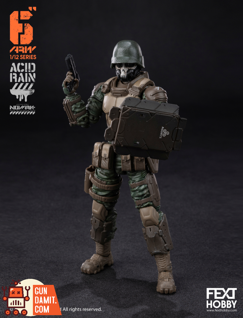 Fext Hobby 1/12 FXH-AR-007 & FXH-AR-008 & FXH-AR-009 Acid Rain Novark Marine Trooper & Bob & Jack Set of 3 - View 7 Fext Hobby 1/12 FXH-AR-007 & FXH-AR-008 & FXH-AR-009 Acid Rain Novark Marine Trooper & Bob & Jack Set of 3 - View 7