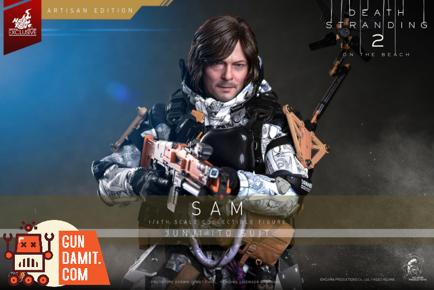 HotToys 1/6 Death Stranding 2: On the Beach Sam Junji Ito Suit Artisan Edition - View 3 HotToys 1/6 Death Stranding 2: On the Beach Sam Junji Ito Suit Artisan Edition - View 3