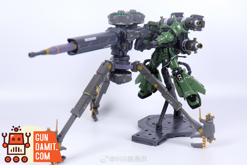 Rein Model 1/100 ZG-003 MG Thunderbolt Mass Production Zaku II Cannon Sniper Rifle & LED Light Set Model Kit - View 6 Rein Model 1/100 ZG-003 MG Thunderbolt Mass Production Zaku II Cannon Sniper Rifle & LED Light Set Model Kit - View 6