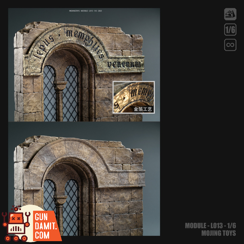 Mojing Toys 1/6 L013A Module Series Medieval Potion Room Scene Diorama - View 10 Mojing Toys 1/6 L013A Module Series Medieval Potion Room Scene Diorama - View 10