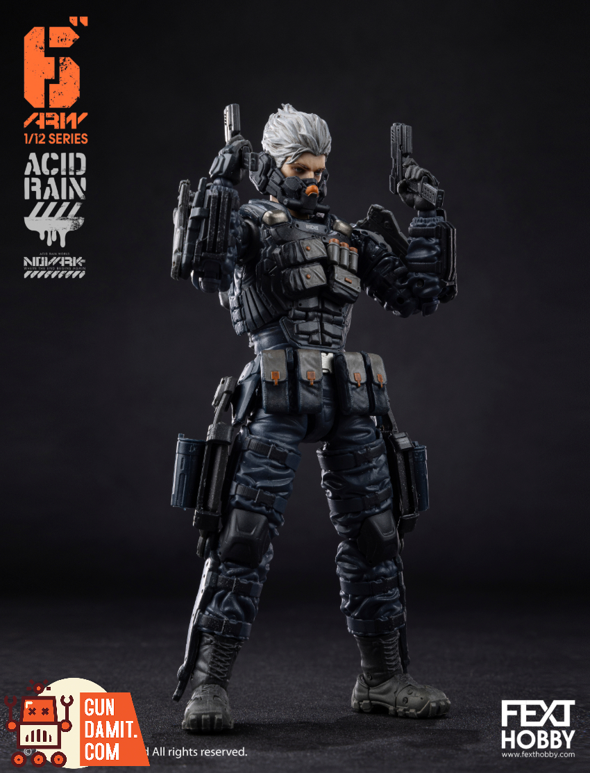 Fext Hobby 1/12 FXH-AR-007 & FXH-AR-008 & FXH-AR-009 Acid Rain Novark Marine Trooper & Bob & Jack Set of 3 - View 39 Fext Hobby 1/12 FXH-AR-007 & FXH-AR-008 & FXH-AR-009 Acid Rain Novark Marine Trooper & Bob & Jack Set of 3 - View 39