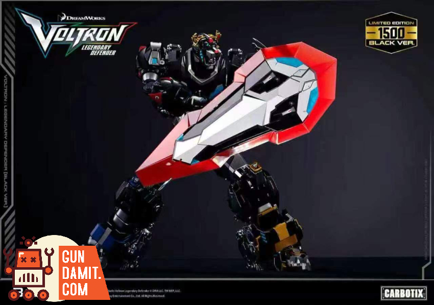 Blitzway ARBOTIX Voltron Legendary Defender Black Ver. - View 3 Blitzway ARBOTIX Voltron Legendary Defender Black Ver. - View 3