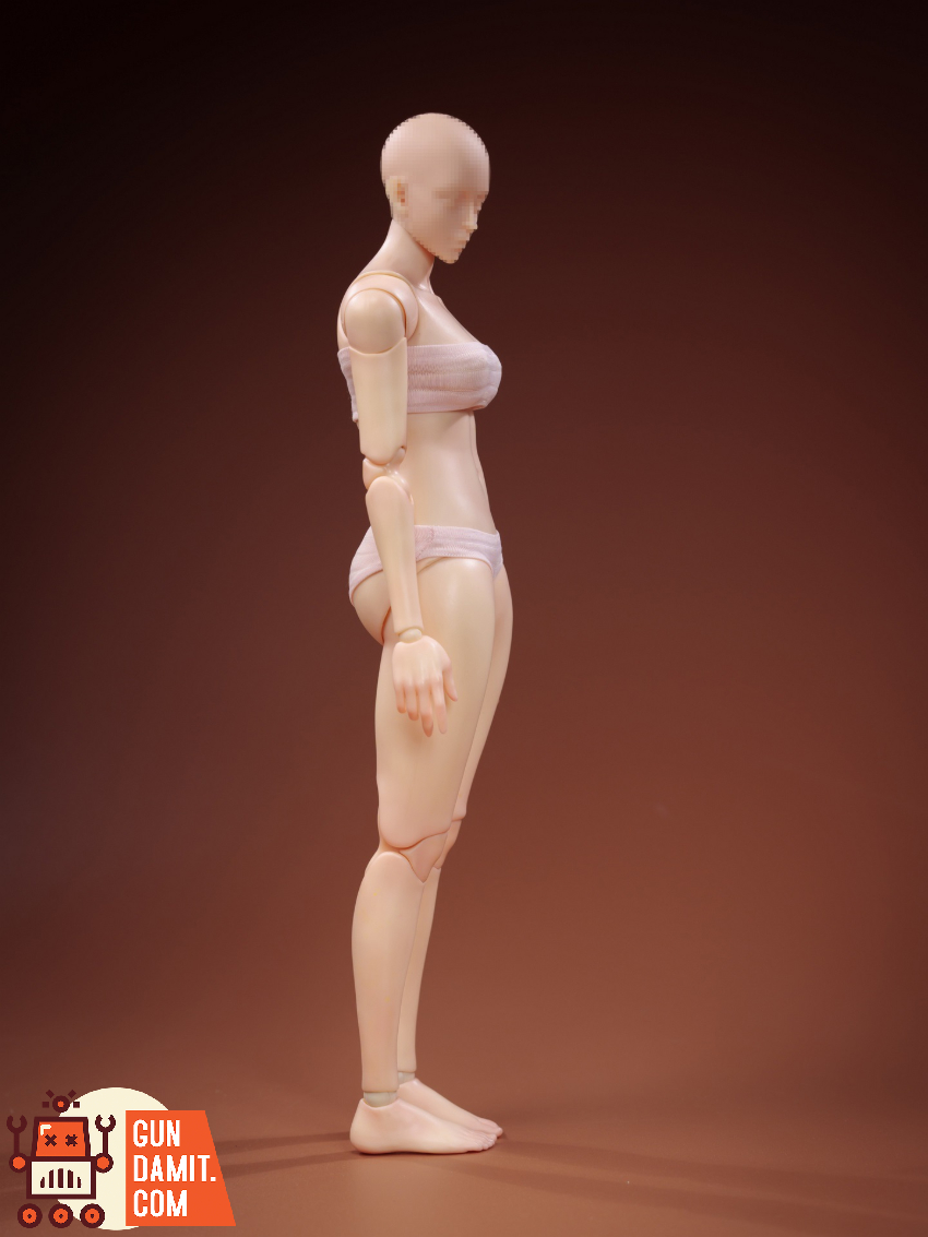 trickyMan12 & WORKING DIVA 1/6 FB-10032 DT02B Teen Girl Body Type Dewy Warm Toned Fair Skin Version - View 6 trickyMan12 & WORKING DIVA 1/6 FB-10032 DT02B Teen Girl Body Type Dewy Warm Toned Fair Skin Version - View 6