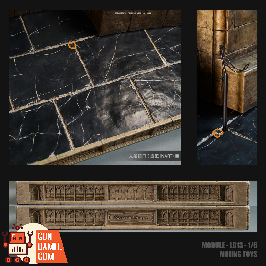 Mojing Toys 1/6 L013B Module Series Medieval Potion Room Scene Diorama - View 2 Mojing Toys 1/6 L013B Module Series Medieval Potion Room Scene Diorama - View 2