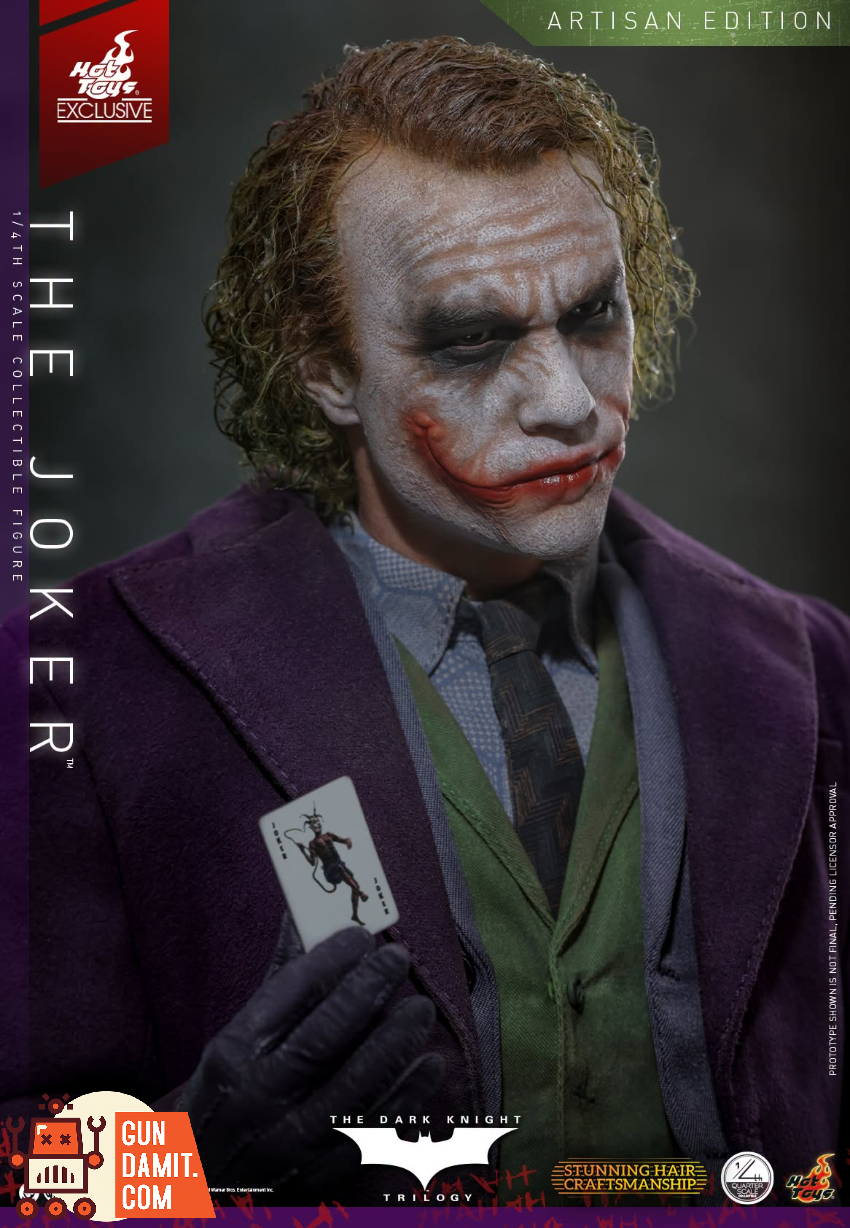 Hot Toys 1/4 QS028AE The Dark Knight The Joker 2.0 Artisan Ver. - View 24 Hot Toys 1/4 QS028AE The Dark Knight The Joker 2.0 Artisan Ver. - View 24