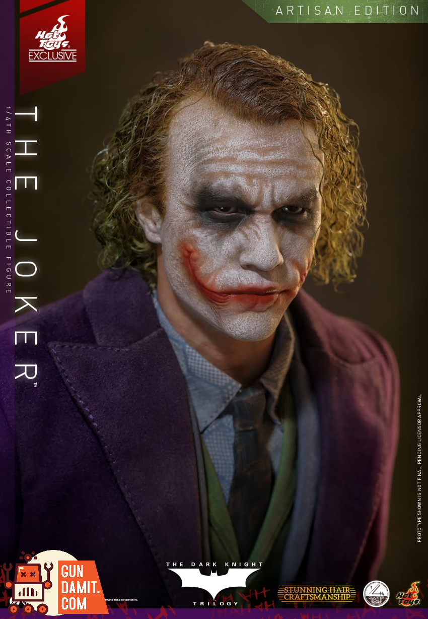 Hot Toys 1/4 QS028AE The Dark Knight The Joker 2.0 Artisan Ver. - View 27 Hot Toys 1/4 QS028AE The Dark Knight The Joker 2.0 Artisan Ver. - View 27