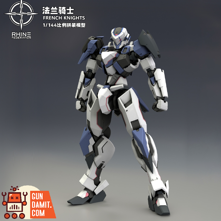 Mobile Arms 1/144 French Knights Model Kit - View 1 Mobile Arms 1/144 French Knights Model Kit - View 1